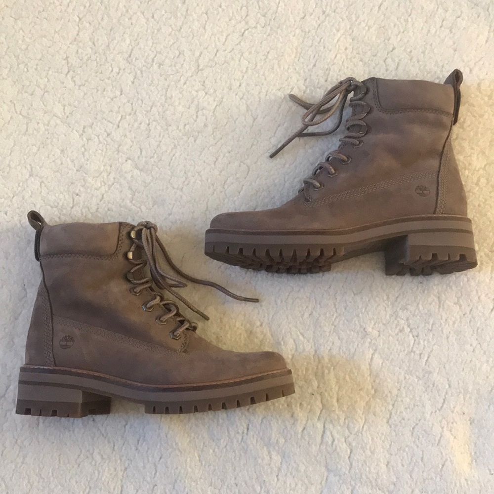 Timberland | Premium Grey/Brown Waterproof Lace Up Boot Size 8 - Picture 1 of 13